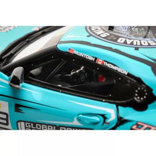 TOYOTA GR SUPRA GT4 EVO 2 A. MCINTOSH / P. THOMPSON BLUE 2025 OttO mobile 1:18 Resinemodell (Türen, Motorhaube... nicht zu öffnen!)